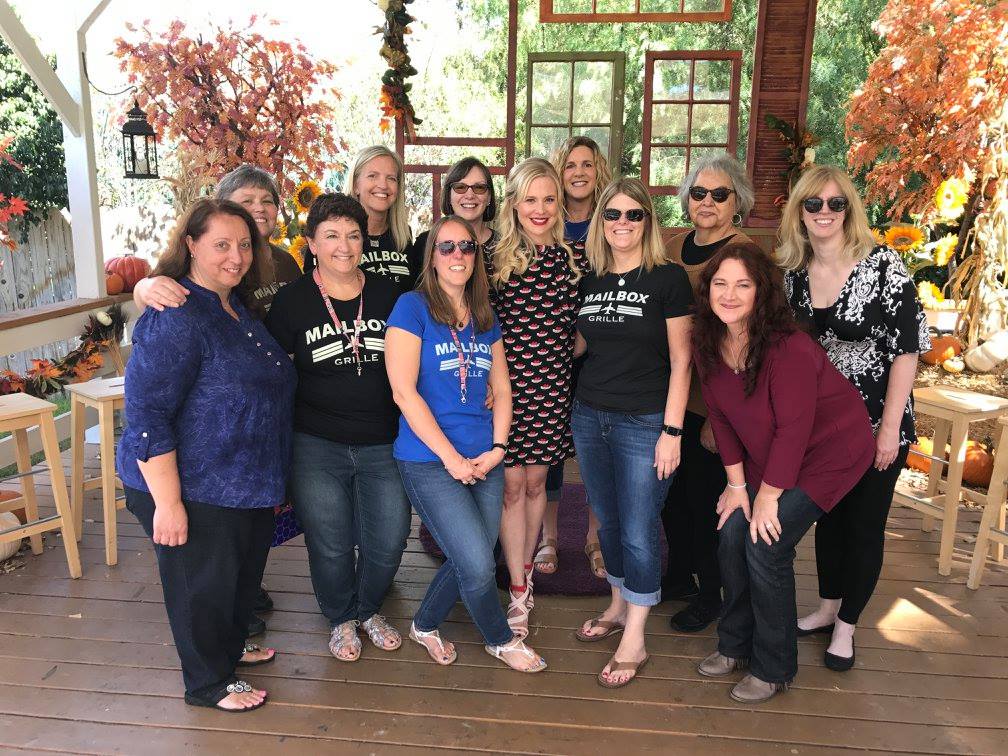 POstables meet Kristin Booth on the Home & Family set