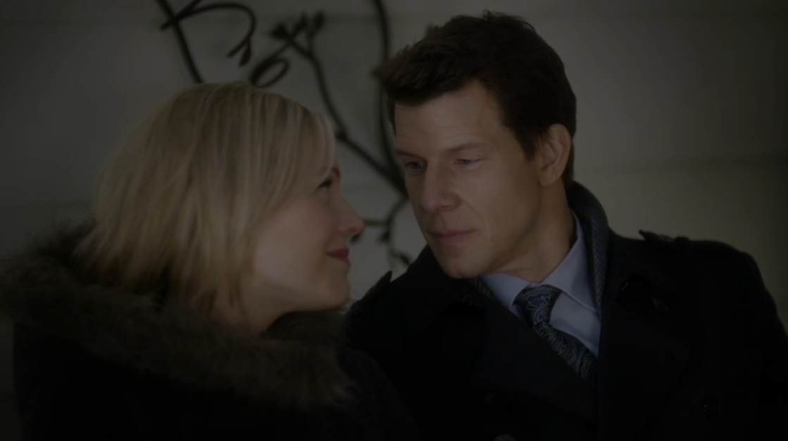 Kristin Booth as Shane McInerney and Eric Mabius as Oliver O'Toole in From Paris With Love