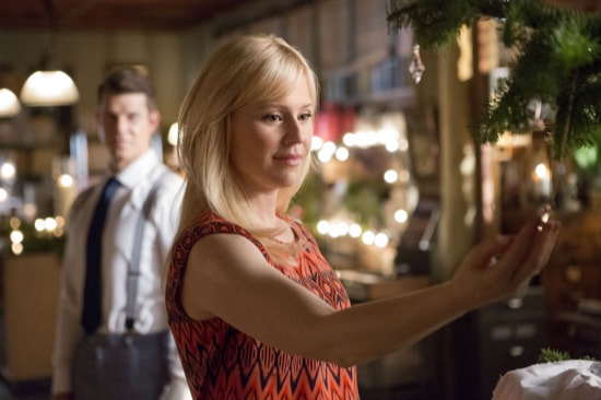 Shane finds her necklance on the tree in Signed, Sealed, Delivered: For Christmas