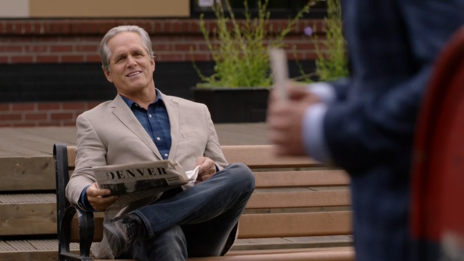 Gregory Harrison as Joseph O'Toole in Signed, Sealed, Delivered: Lost Without You