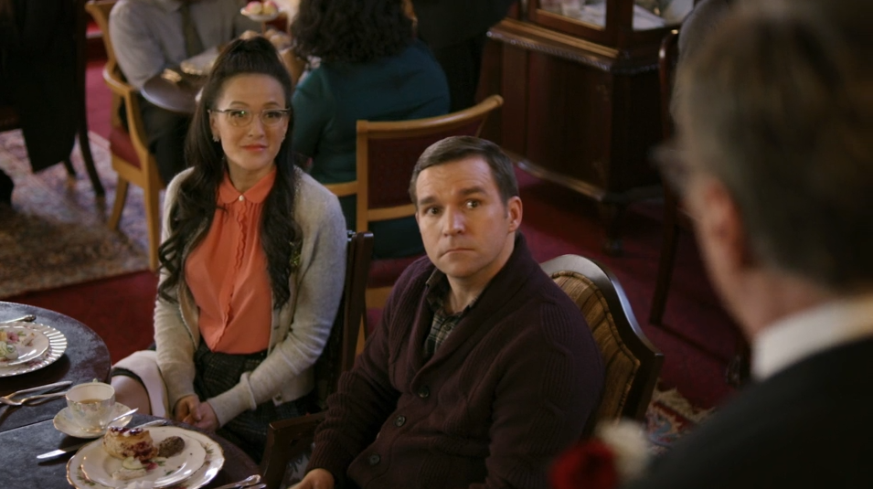 Rita and Norman in Signed, Sealed, Delivered: To The Altar