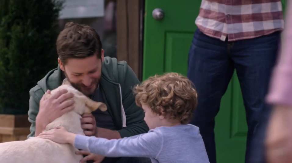 Topper and Aiden welcome Sandy in Signed, Sealed, Delivered: Lost Without You