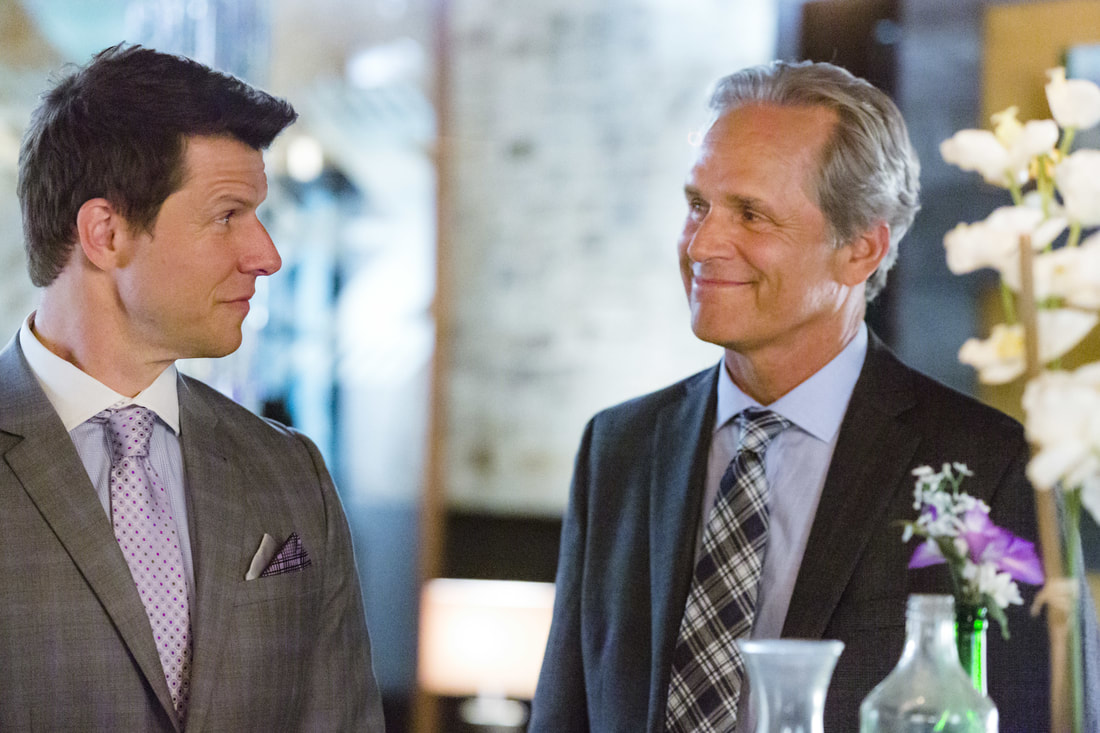 Eric Mabius and Gregory Harrison in Signed, Sealed, Delivered: Truth Be Told