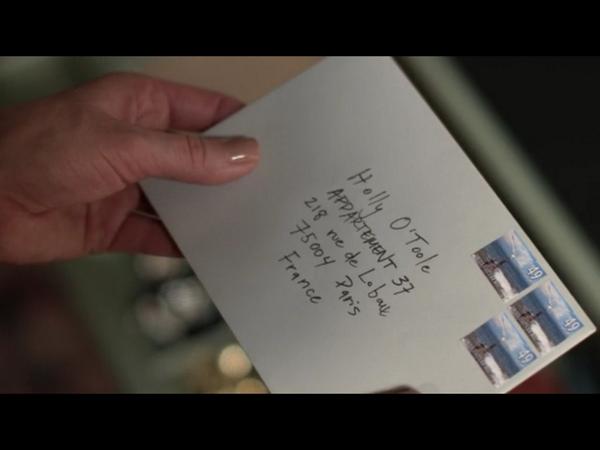 Oliver's letter to Holly, returnd to sender