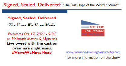 signed sealed delivered the vows we have made premiere promotional card