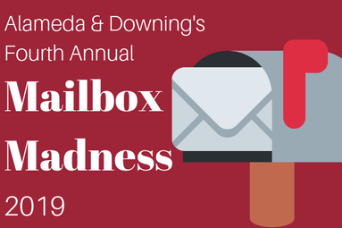 Alameda and Downing's Fourth annual Mailbox Madness 2019